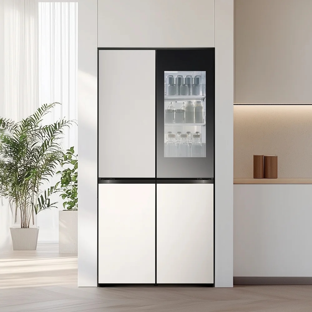 LG전자 m626mrq332s LG 디오스 오브제컬렉션 냉장고 Fit & Max (노크온) 제품 이미지
