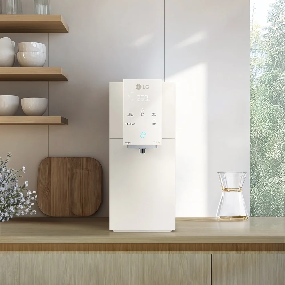 LG전자 wd520vc 퓨리케어 오브제컬렉션 정수기(맞춤 lite, 냉온정) 제품 이미지